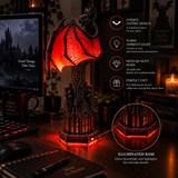 Bat Halloween Lamp By ELIZA