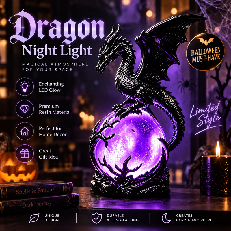 Dragon Night Lamp By ELIZA